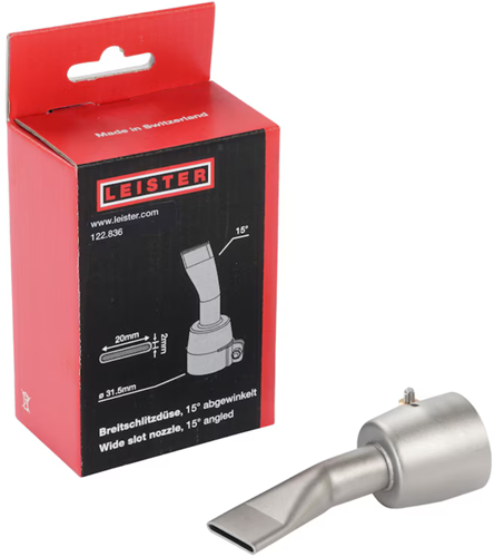 Leister Breedsleufmondstuk  (ø 31,5) 20 x 2 mm