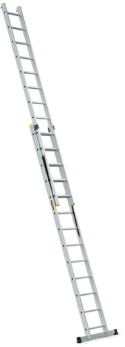 2-delige aluminium ladder 2x13 treden PRO-2