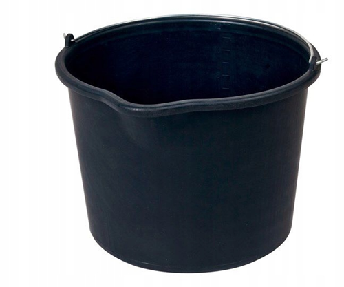 Bouwemmer met tuit - 16 L