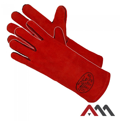 Lashandschoen 10' rood
