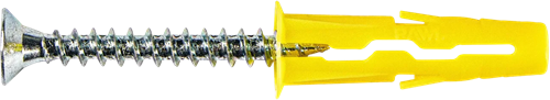 UNO Universele Plug 5x24 mm met schroef 4,0x35 mm - 100 stuks-2