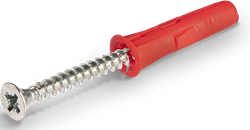 UNO Universele Plug 6x28 mm met schroef 4,0x35 mm - 80 stuks