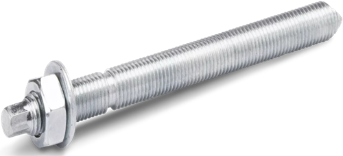 R-STUDS Metrische draadstang- zeshoekig uiteinde 10x130 mm- 5 stuks
