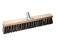 Bezem 60cm met metalen handvat