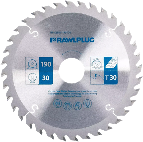 Cirkelzaagblad voor Hout 165 mm 20/16x18z 