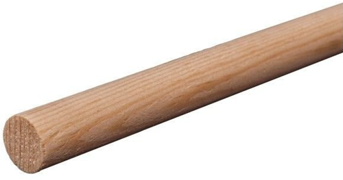 Bezemsteel - 150 cm x Ø20mm