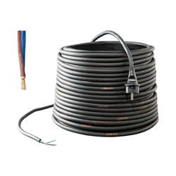 Aansluitsnoer 3 m H07RN-F 2x1,5 mm²