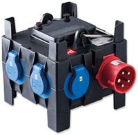 Verdeelkast 2 m 5G4 32/5/400-32/5/400 6xSchuKo+ALS-2