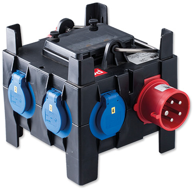 Verdeelkast 2 m 5G4 32/5/400-32/5/400 6xSchuKo+ALS-2