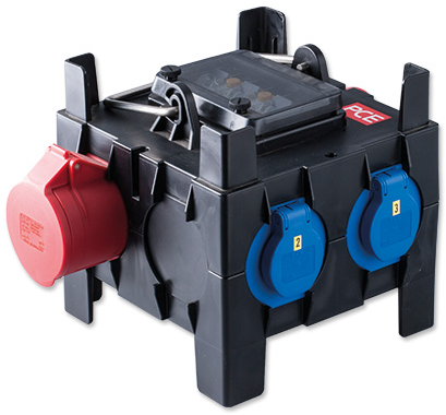 Verdeelkast 2 m 5G4 32/5/400-32/5/400 6xSchuKo+ALS-3