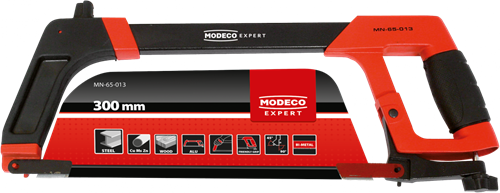 Modeco Expert - Metaalzaag 300mm, beugelzaag, verstelbare hoek-2