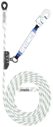 Lijnklem met valdemper - 2m