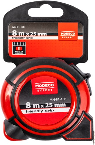 Modeco expert - Rolbandmaat 8m x 25mm