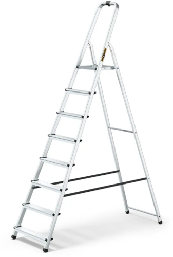 Aluminium ladder 8 treden 