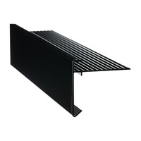Daktrim aluminium 6310 60X64 Ral 9005