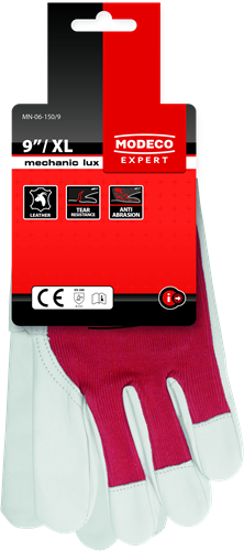 Modeco Expert - Handschoenen, geitenleer 10 inch. LUX-3