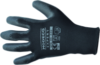 Modeco Expert - Gecoat polyester handschoenen - zwart maat 10'