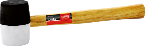 Modeco Expert - Rubber hamer 680 g houten steel
