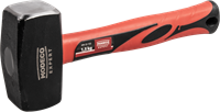 Modeco expert - Steenhamer met een glasvezel steel - 1,5 kg