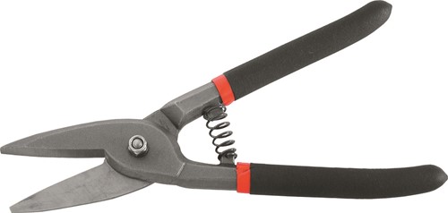 Modeco expert - Rechte blikschaar 9'' met rubberen handvat