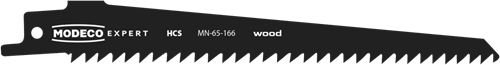 Modeco Expert - Reciprozaagbladen HCS voor hout 152/4mm - 3 stuks