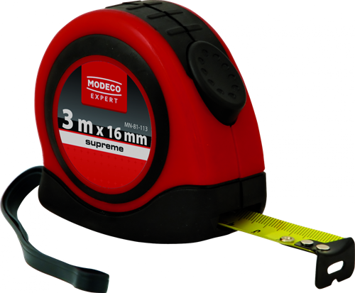 Modeco Expert - Rolbandmaat 3m x 16mm SUPREME
