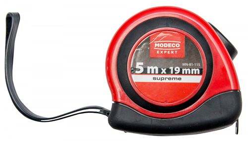 Modeco Expert - Rolbandmaat 5m x 19mm SUPREME
