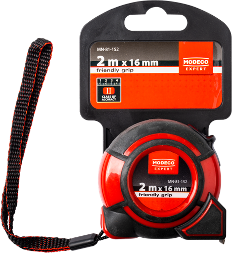 Modeco expert - Rolbandmaat 2m x 16mm