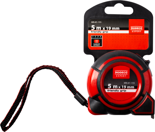 Modeco expert - Rolbandmaat 5m x 19mm