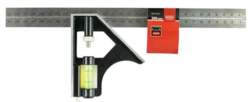 Modeco expert - Winkelhaak 300 x 100 mm met libel