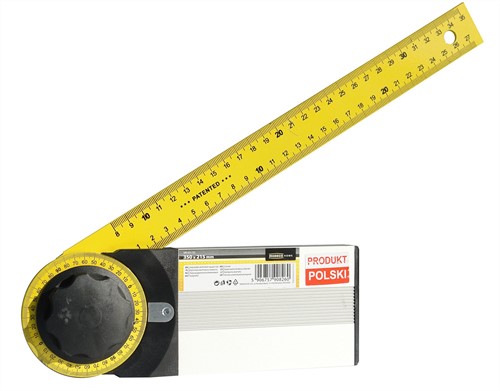 Instelbare Hoekmeter 350 x 215 mm - Aluminium