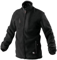Fleece jas- Zwart M