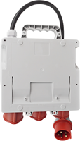 Stroomverdeler 1x32A 5P, 2x16A 5P, 4x230V -2
