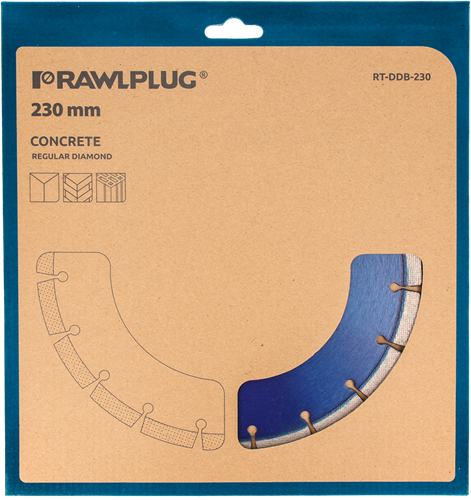 Diamantsnijschijf voor Beton 230x22,23 mm-3