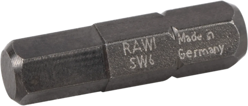 Impact Bits HEX6 – 25 mm - 20 stuks 