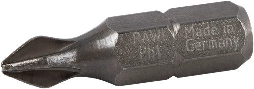 Impact Bits Phillips PH1 – 25 mm - 20 stuks