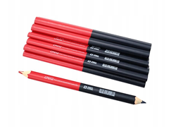 Tweezijdig potlood rood-blauw - 12 stuks